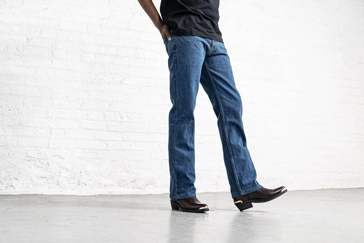 100% Cotton Boot Cut Stone Wash