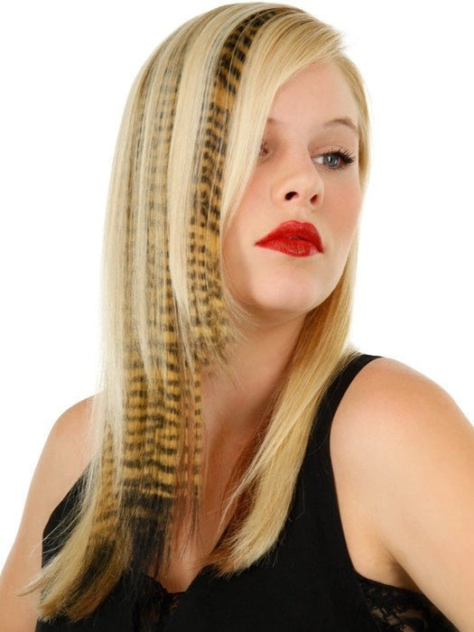16" Tiger Print Hair Extensions (1pc) | Discontinued