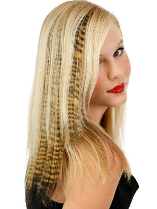 16" Tiger Print Hair Extensions (1pc) | Discontinued