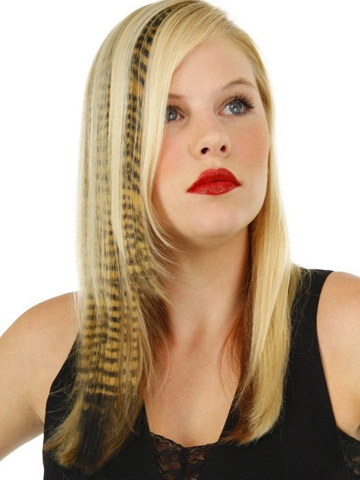 16" Tiger Print Hair Extensions (1pc) | Discontinued
