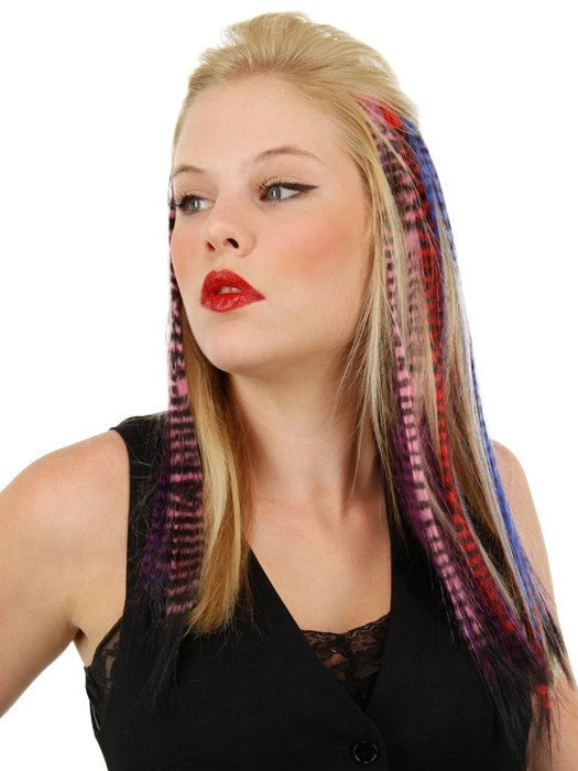 16" Tiger Print Hair Extensions (1pc) | Discontinued