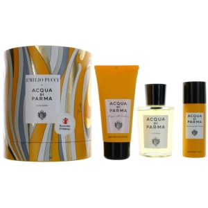 Acqua Di Parma Unisex Perfect Gift Set - Emilio Pucci Colonia Luxurious, 3 Piece