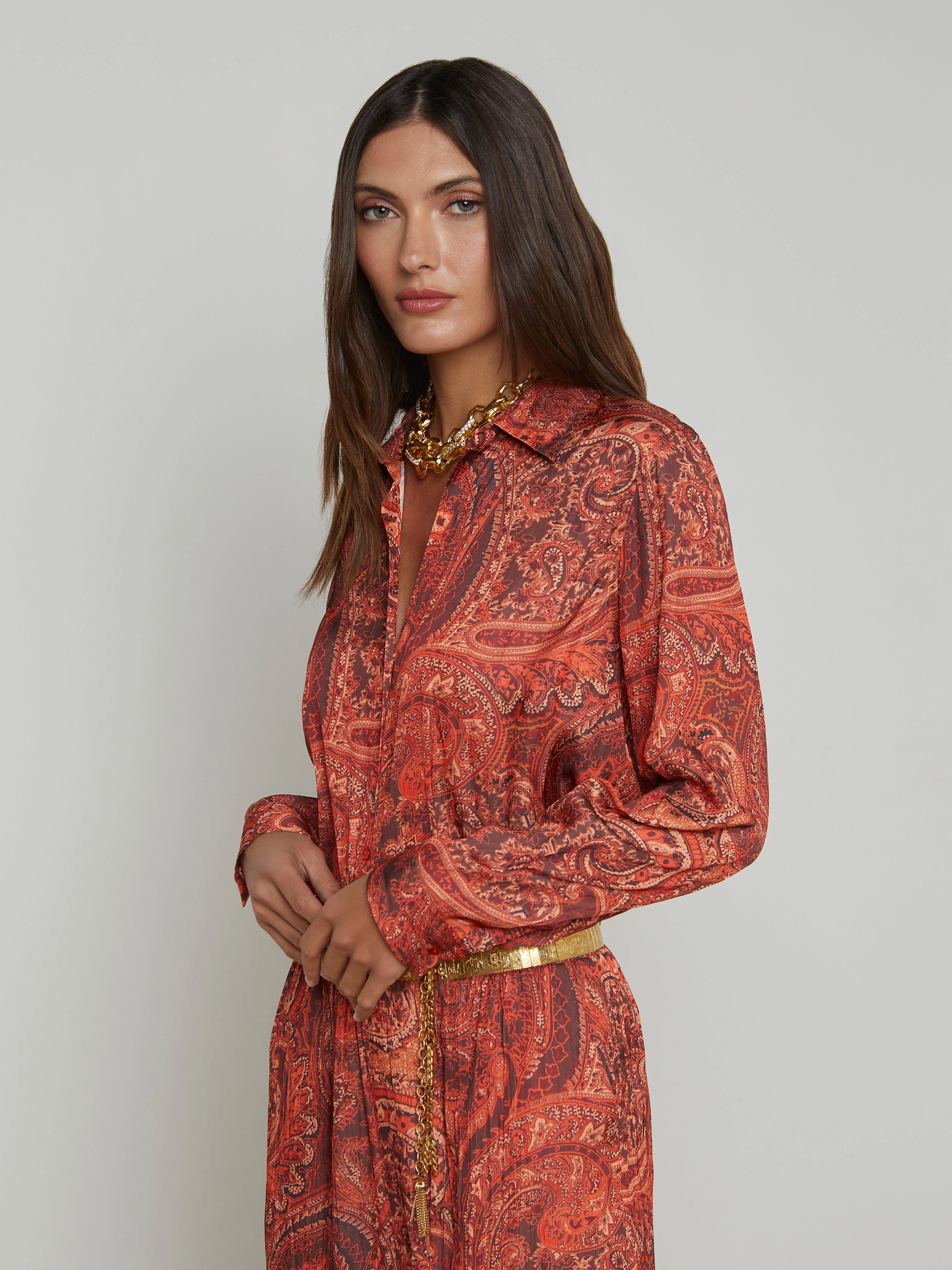 Argo Satin Blouse