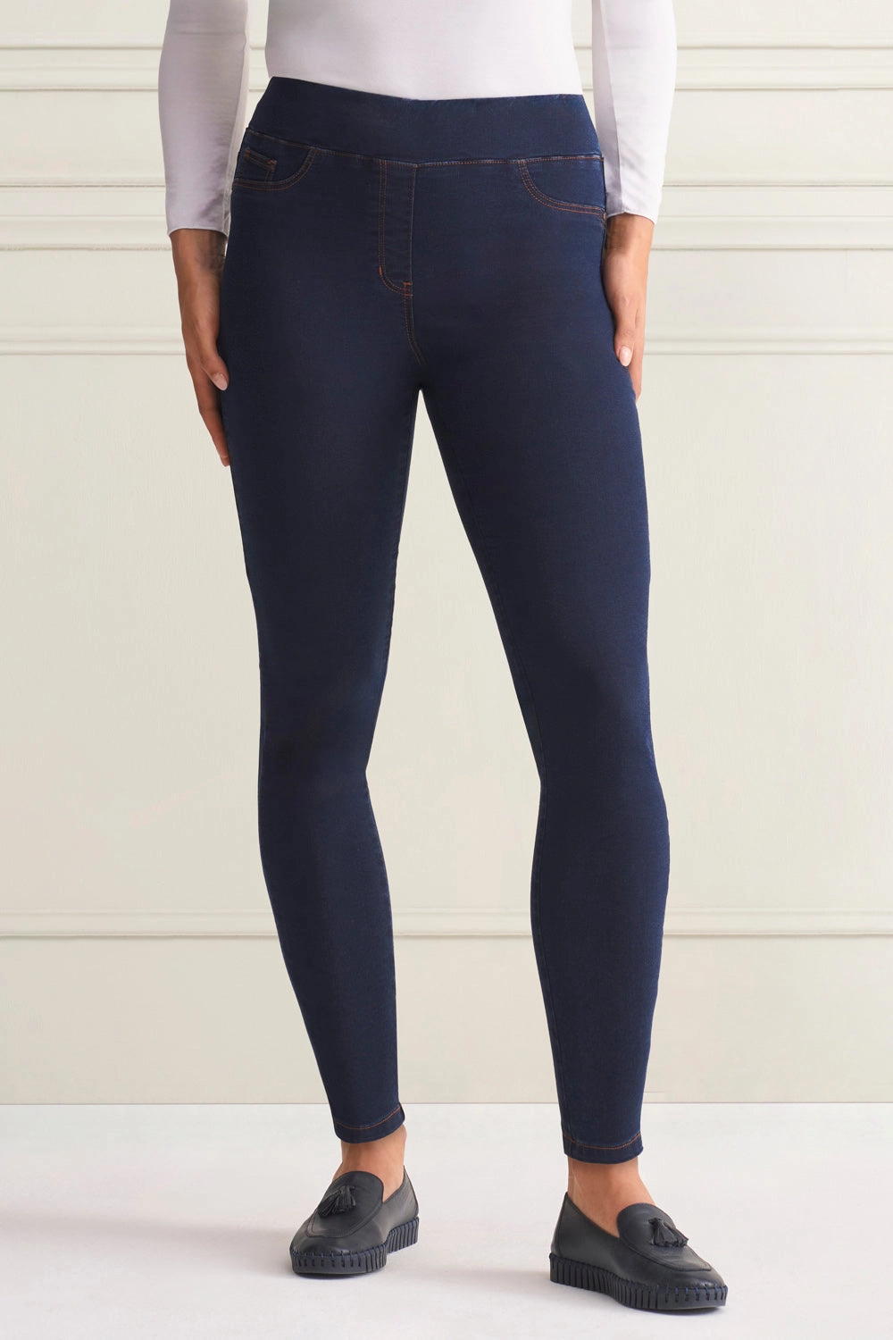 Bengajean® Good Earth Cotton® Skinny Leg - Denim Blue