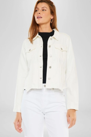 Bianca Distressed Denim Jacket
