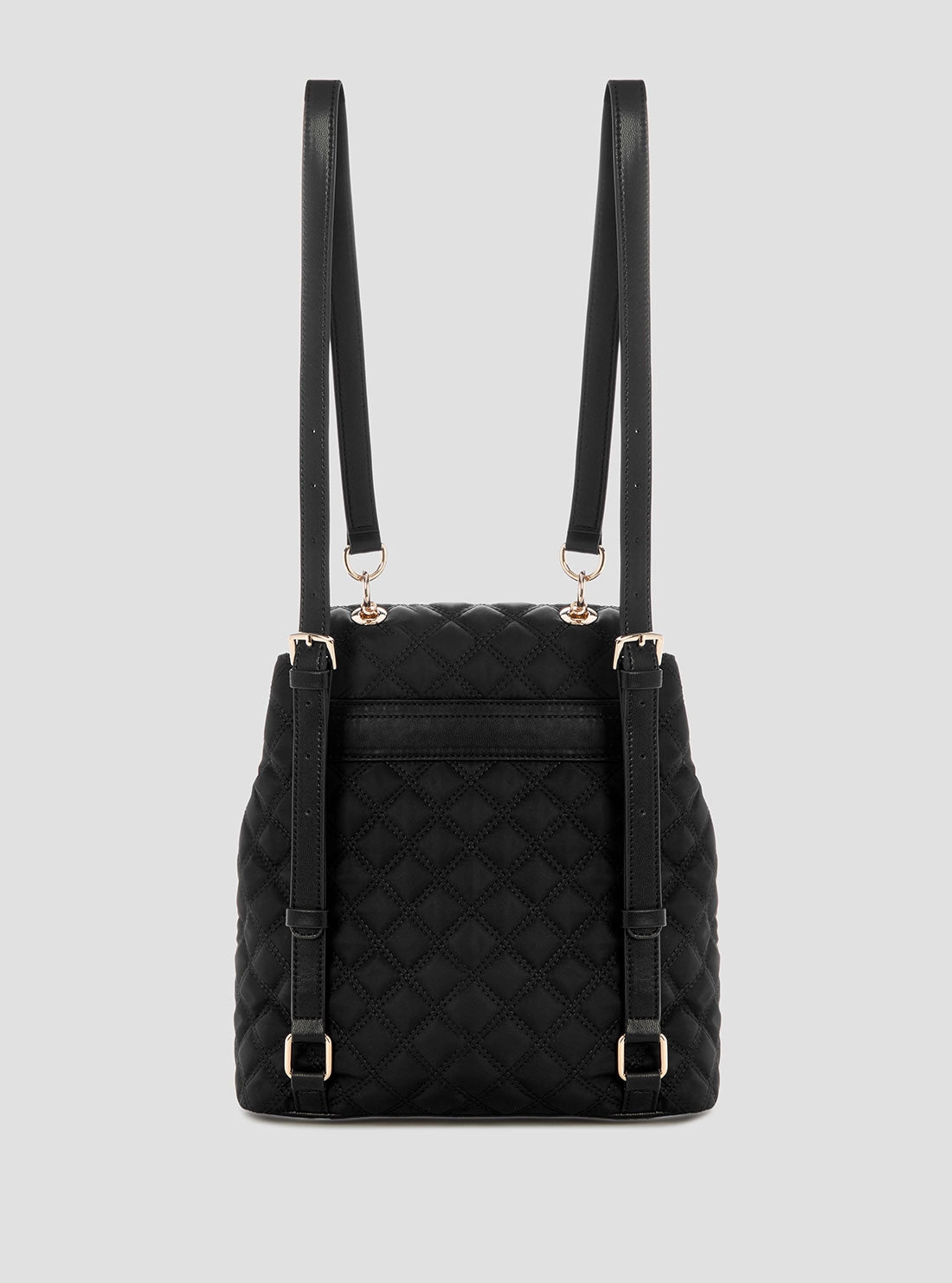Black Giully Flap Backpack