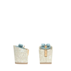 Block Heel Kit 3 Iridescent Mother of Pearl