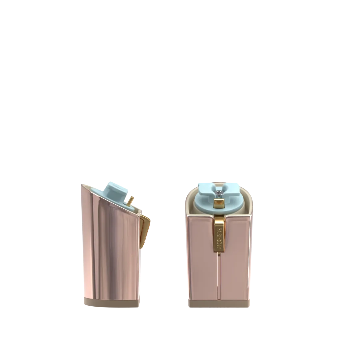 Block Heel Kit 4 Rose Gold Metallic