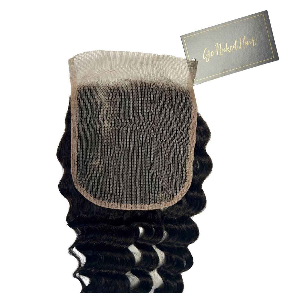 Brazilian Curly 5x5 Transparent Lace Human Hair Closure