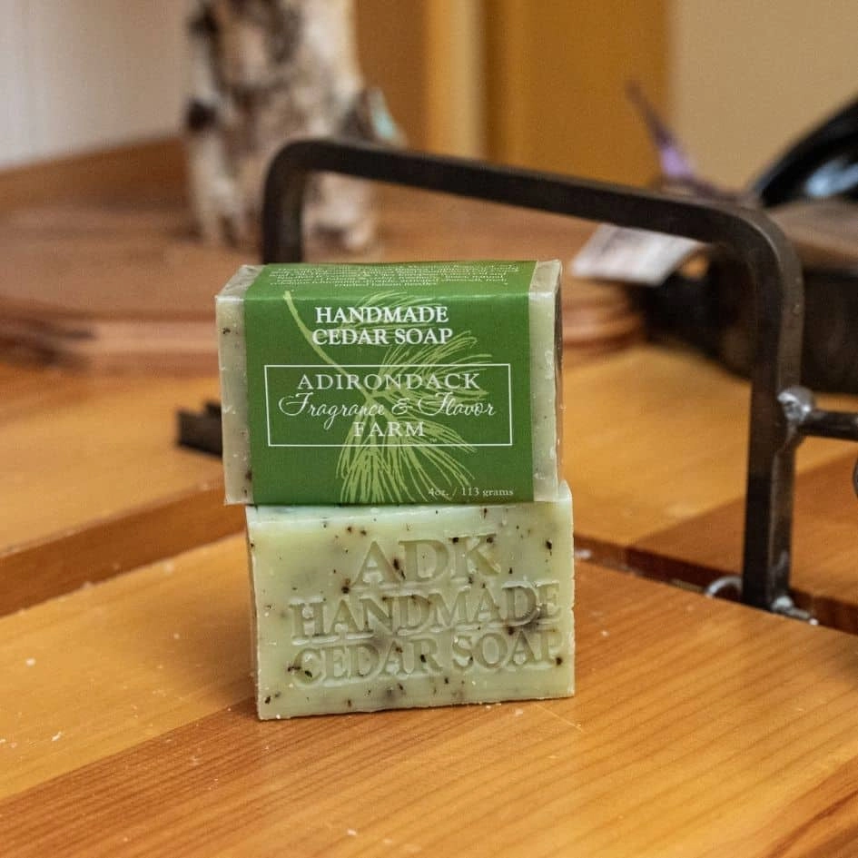 Cedar Soap Bar 4 oz Unwrapped