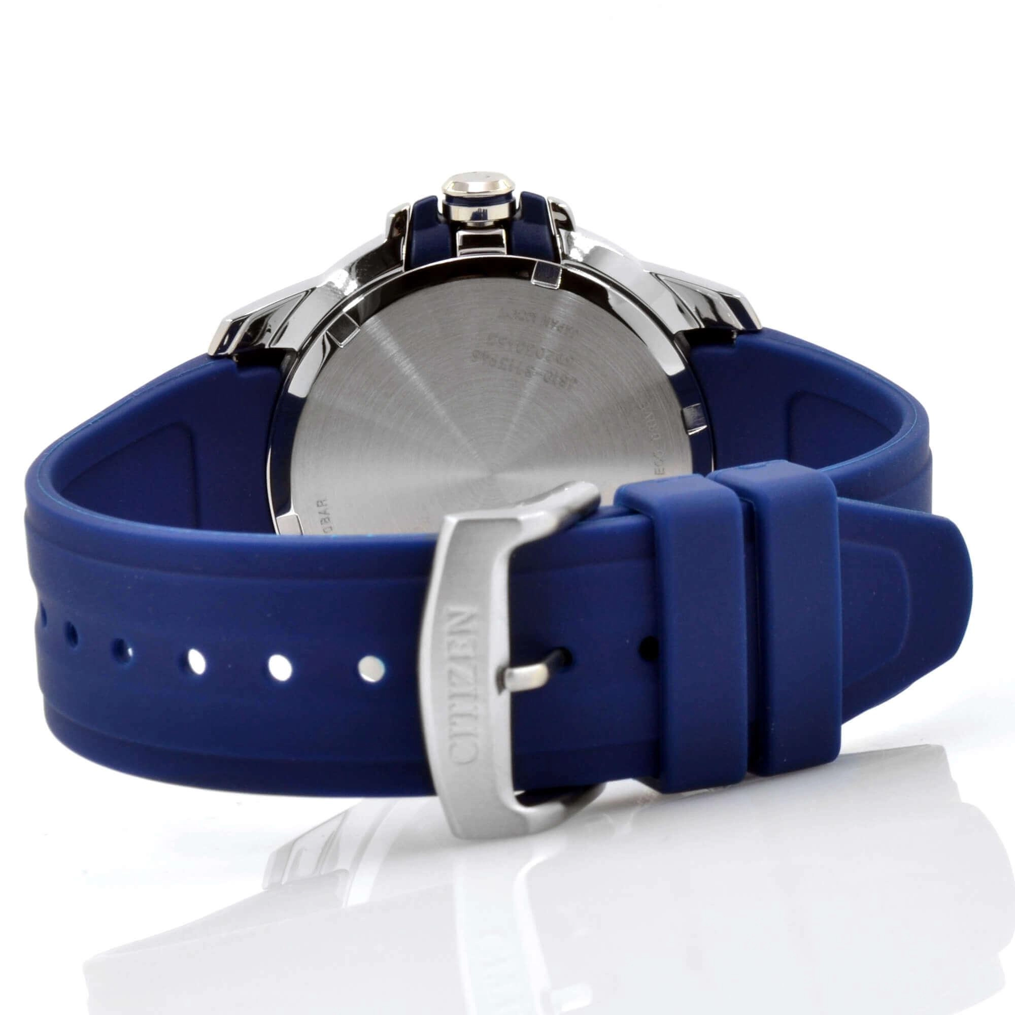 Citizen Men's Watch - Weekender Date Midnight Blue Polyurethane Strap | AW1158-05L