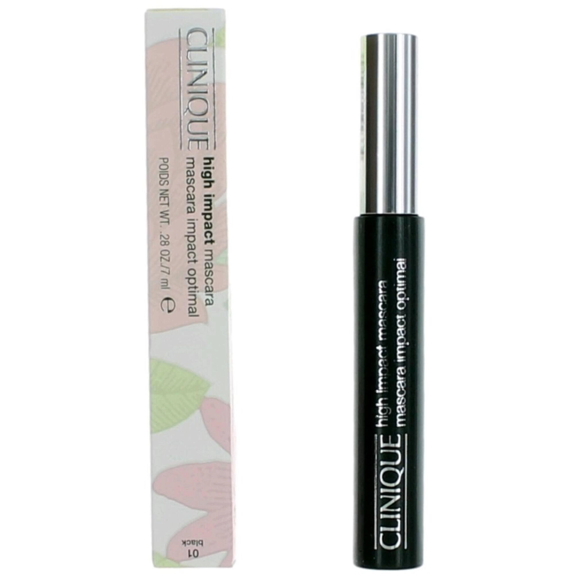 Clinique Unisex Mascara - High Impact Volumizing Dramatic Lashes 01 Black, 0.28 oz