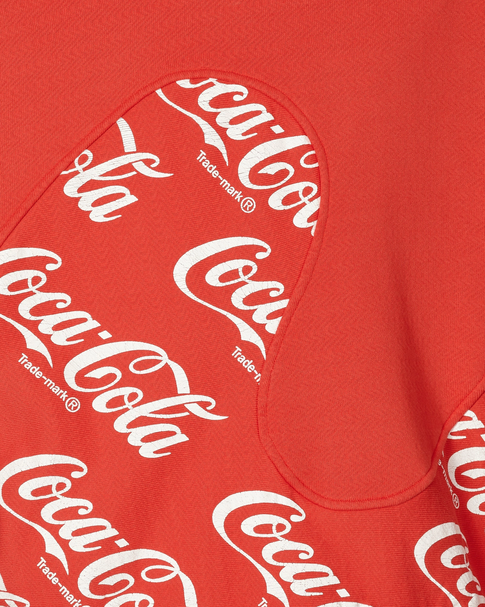 Coca-Cola Swirl Hooded Sweatshirt Red