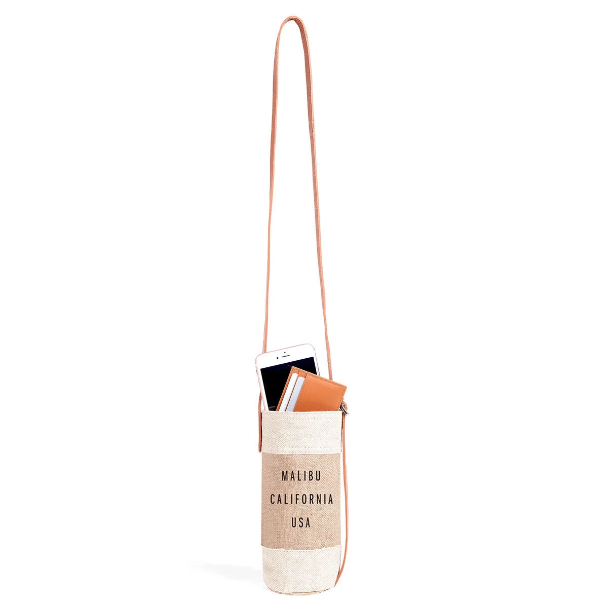 Crossbody Market Bag in Natural for L.A. MALIBU