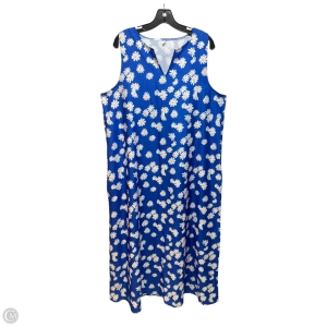 Daisy Dress Casual Maxi Unbranded In Blue, Size: 3x