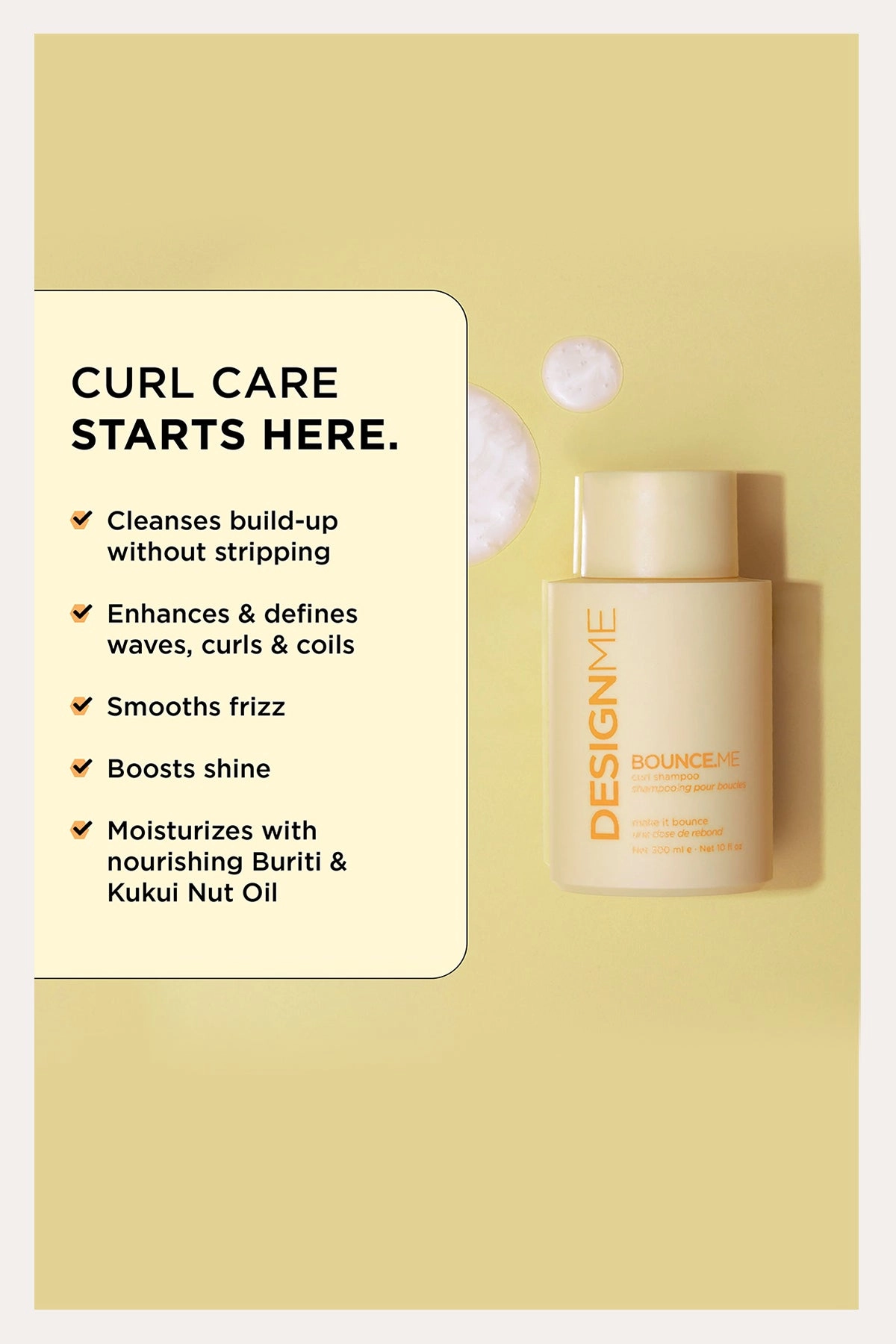 DESIGNME BOUNCE ME CURL SHAMPOO 10oz