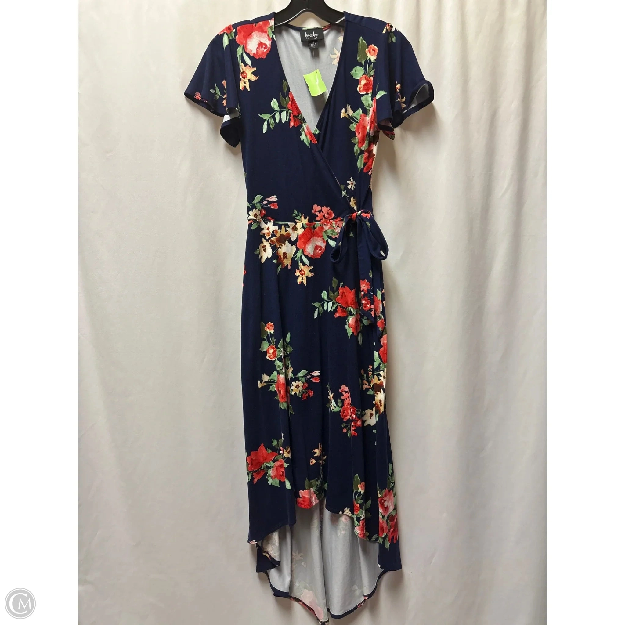 Dress Casual Maxi By By & By In Blue, Size: S