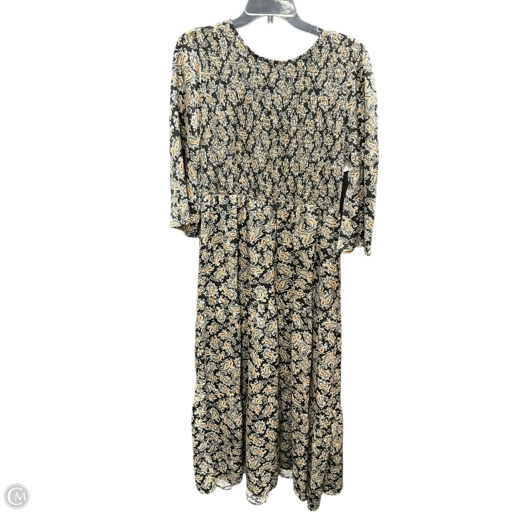 Dress Casual Maxi By Melloday In Paisley Print, Size: L