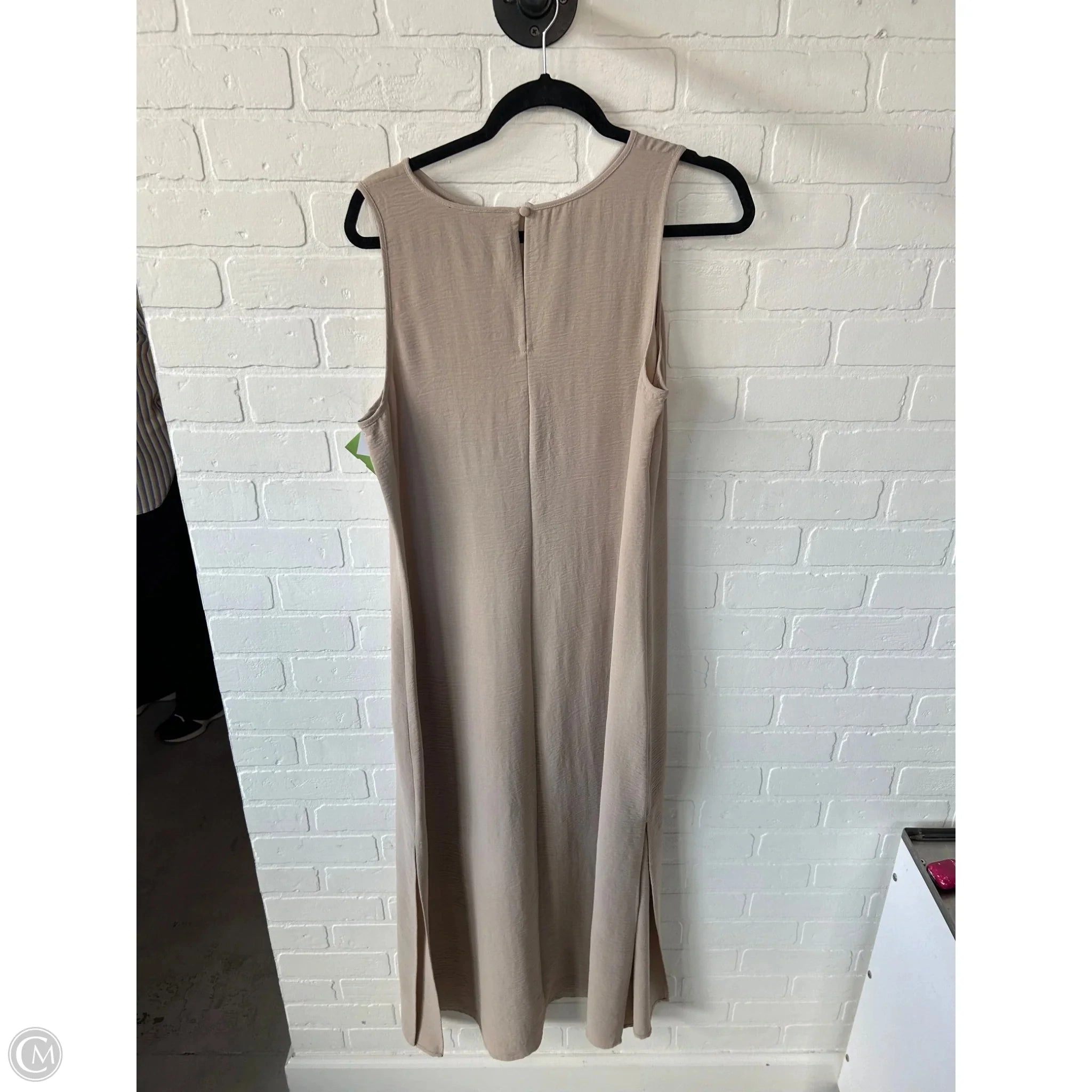 Dress Casual Maxi By Msk In Tan, Size: L