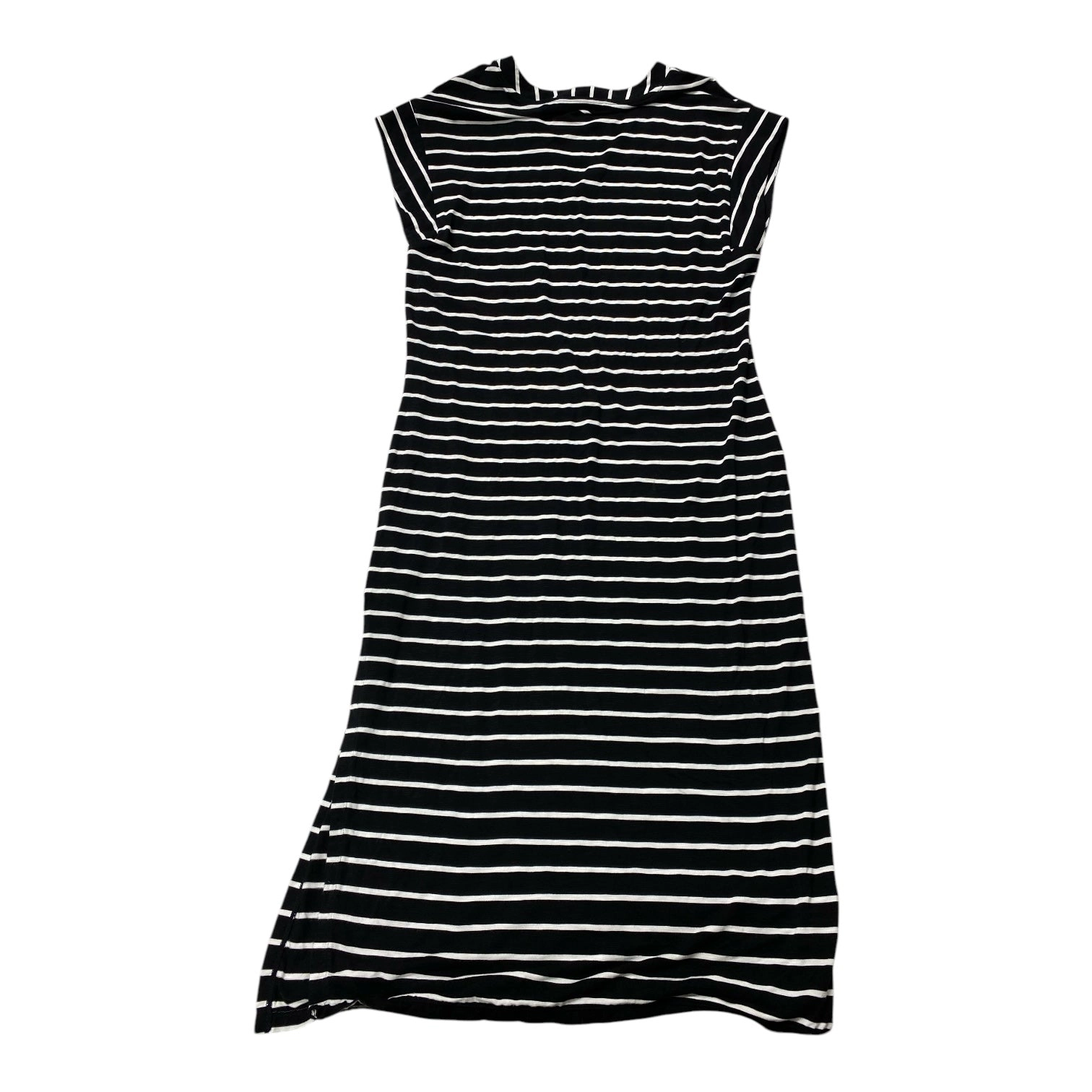 Dress Casual Maxi By White House Black Market In Black & White, Size:L