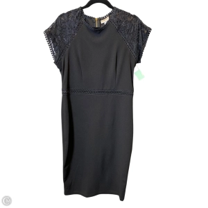 Dress Casual Midi By Clothes Mentor In Black, Size: L