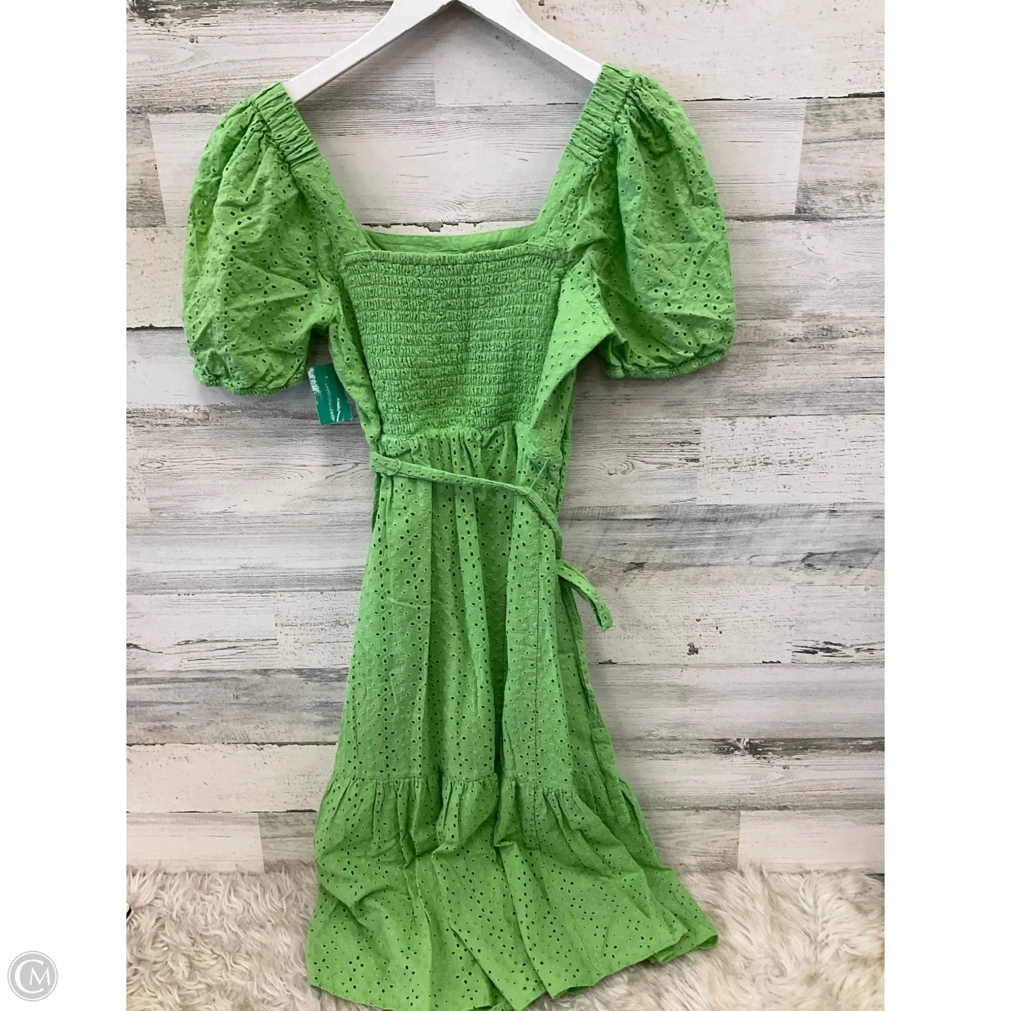 Dress Casual Midi By Draper James In Green, Size: M