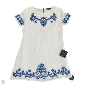 Dress Casual Midi By Lulus In Blue & White, Size: L