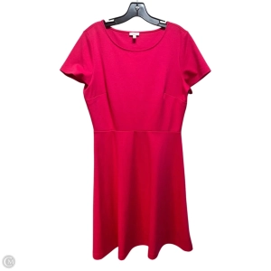 Dress Casual Midi By Talbots In Pink, Size: 10