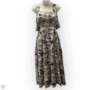 Dress Casual Short By Abercrombie And Fitch In Blue & White, Size: M