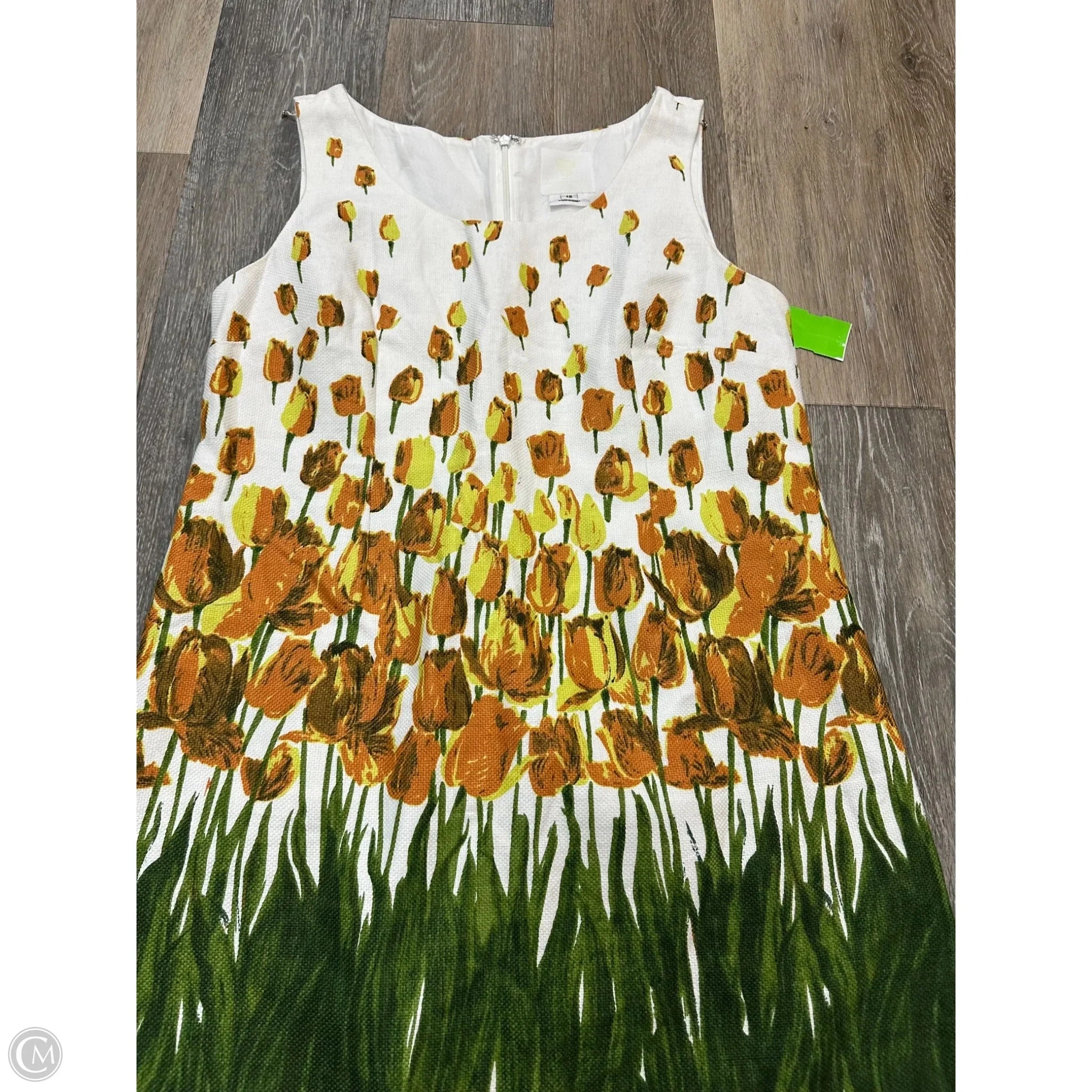 Dress Casual Short By Anna Sui In Floral Print, Size: 12