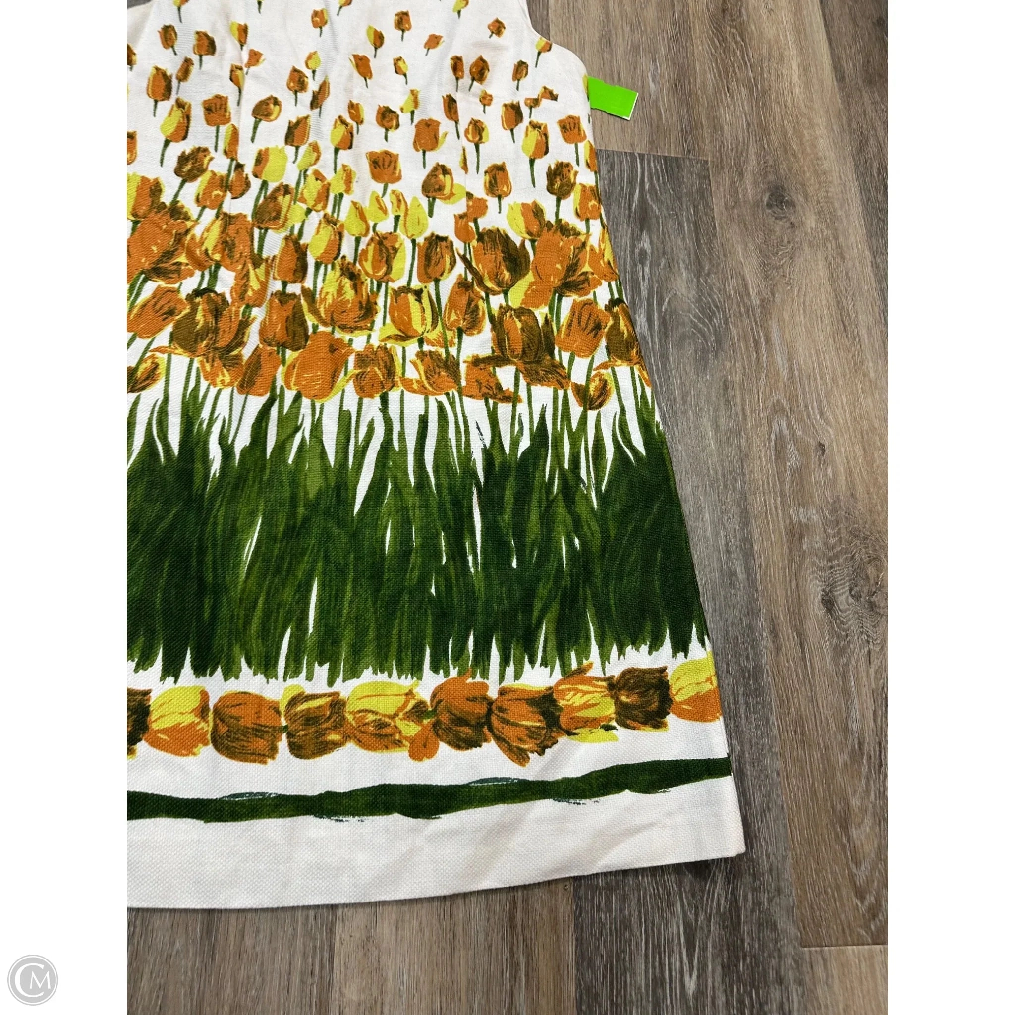 Dress Casual Short By Anna Sui In Floral Print, Size: 12