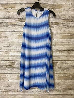 Dress Casual Short By Calvin Klein In Blue & White, Size:6