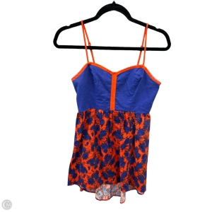 Dress Casual Short By Clothes Mentor In Orange & Purple, Size: S
