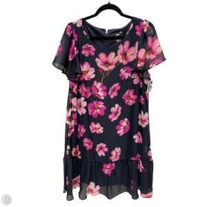 Dress Casual Short By Dkny In Floral Print, Size: Xl