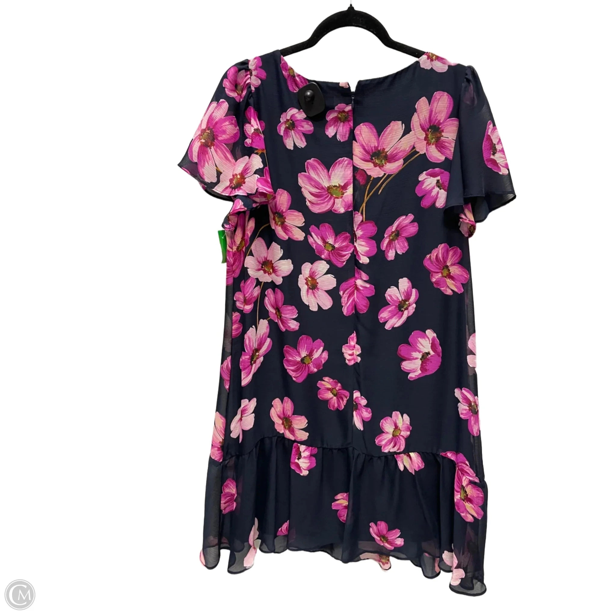Dress Casual Short By Dkny In Floral Print, Size: Xl