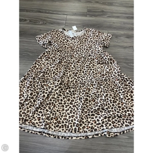 Dress Casual Short By Oddi In Animal Print, Size: L