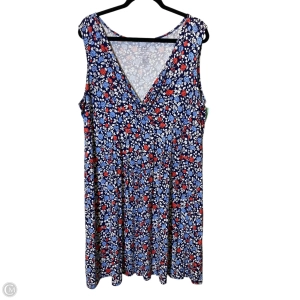 Dress Casual Short By St Johns Bay In Floral Print, Size: 2x