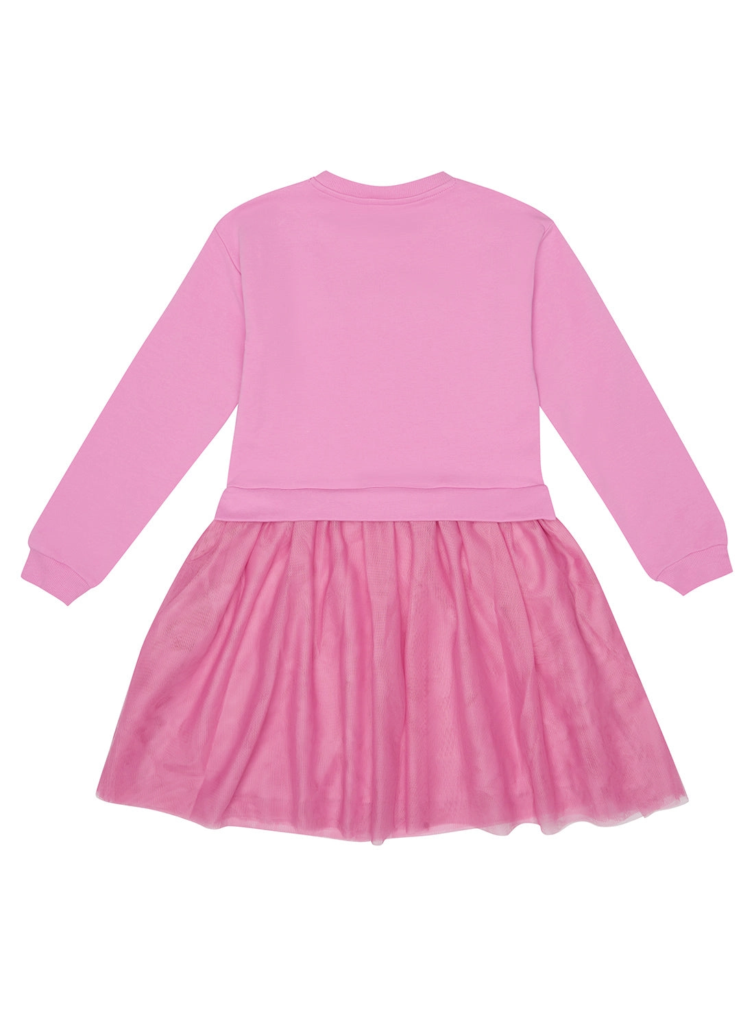 Eco Pink Logo Frill Dress (2-7)