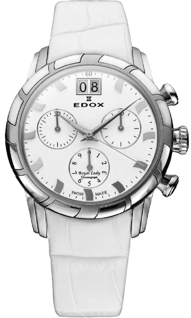Edox Women's Air Royal Chronograph 10018 3 AIN