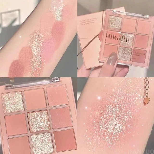 Eye Shadow Palette Glitter Pearly Eyeshadow 9-Color