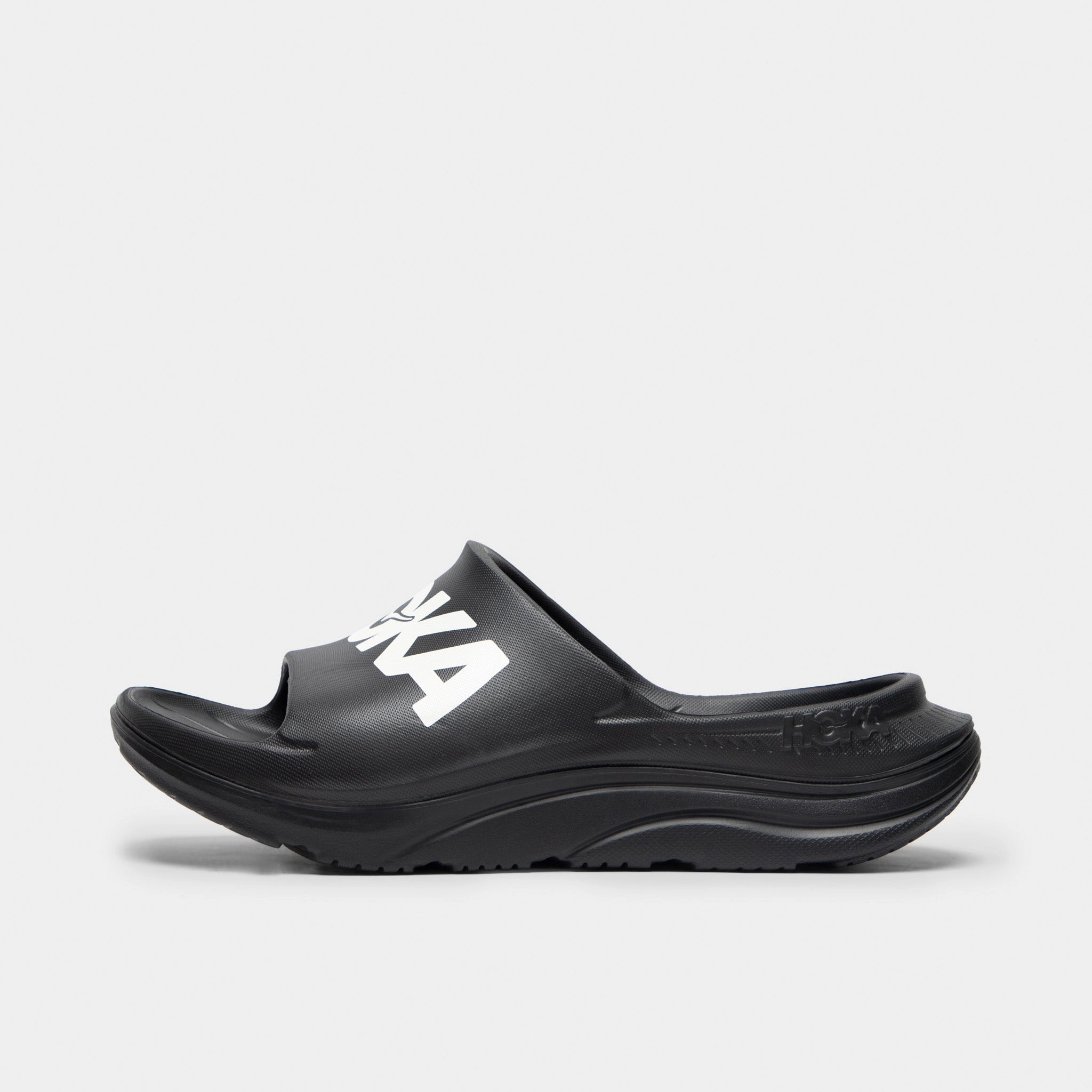Hoka Athletic Slide Black / White