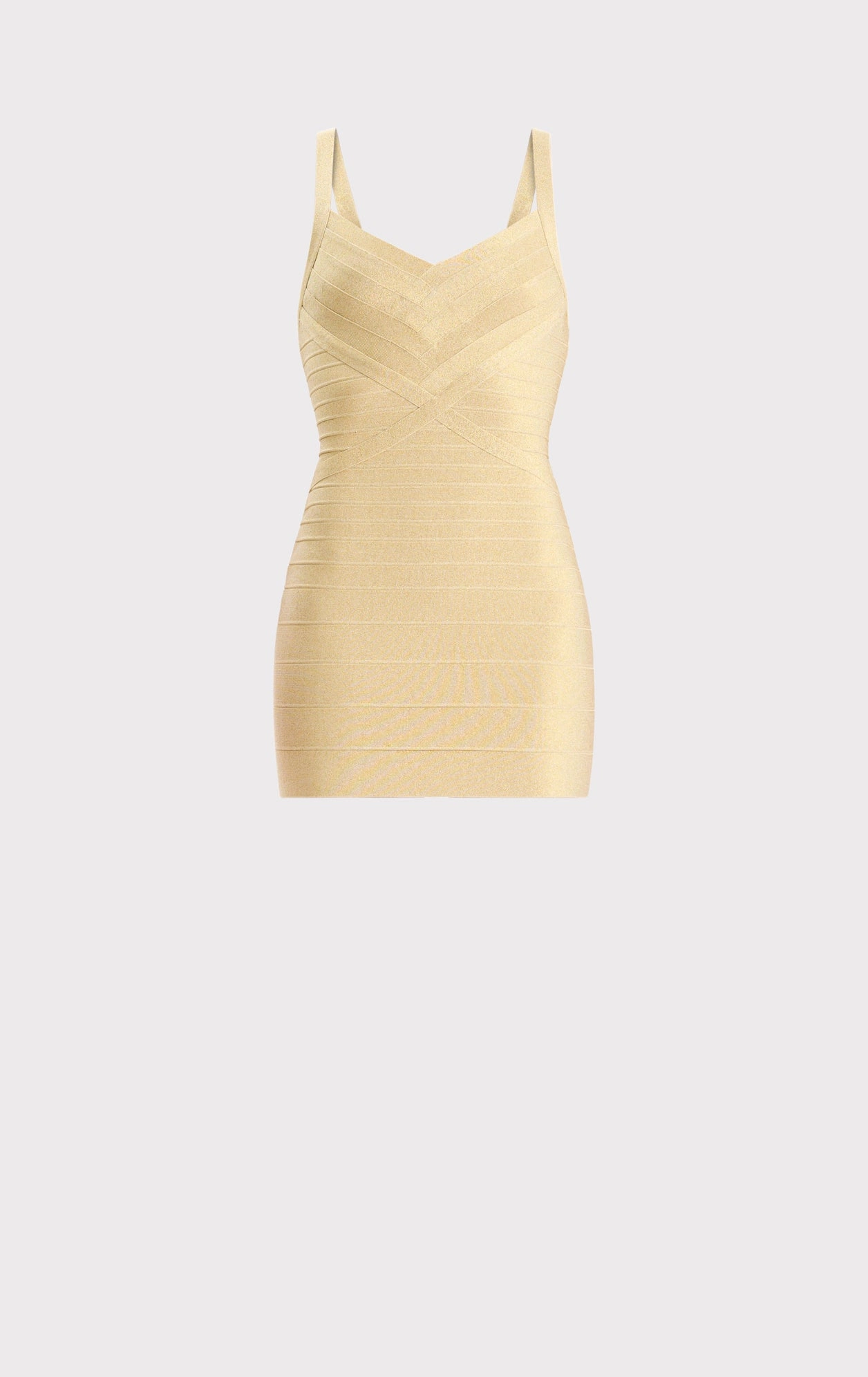 ICON METALLIC BANDAGE BUSTIER MINI DRESS