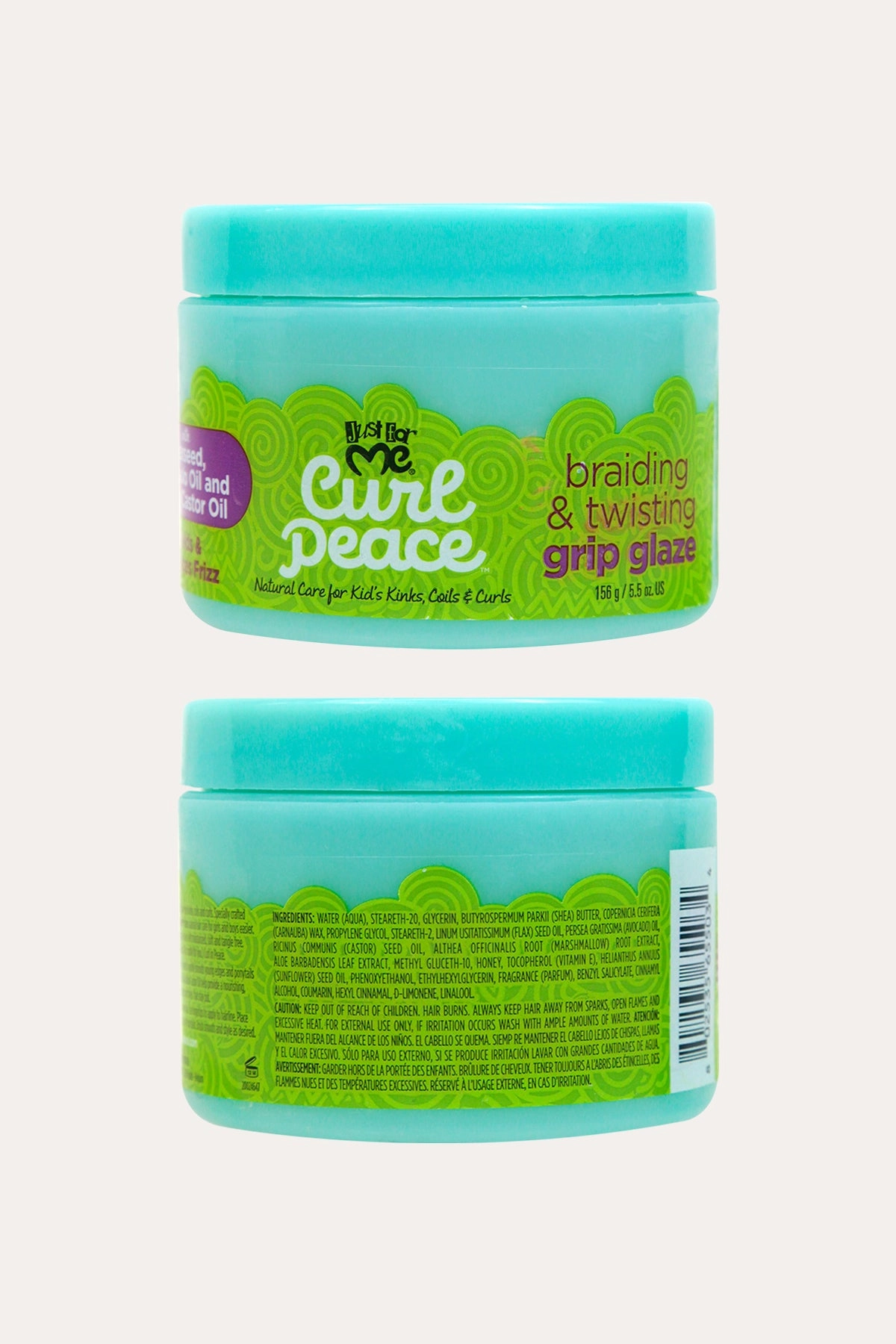 JUST FOR ME CURL PEACE BRAIDING & TWISTING GRIP GLAZE 5.5oz