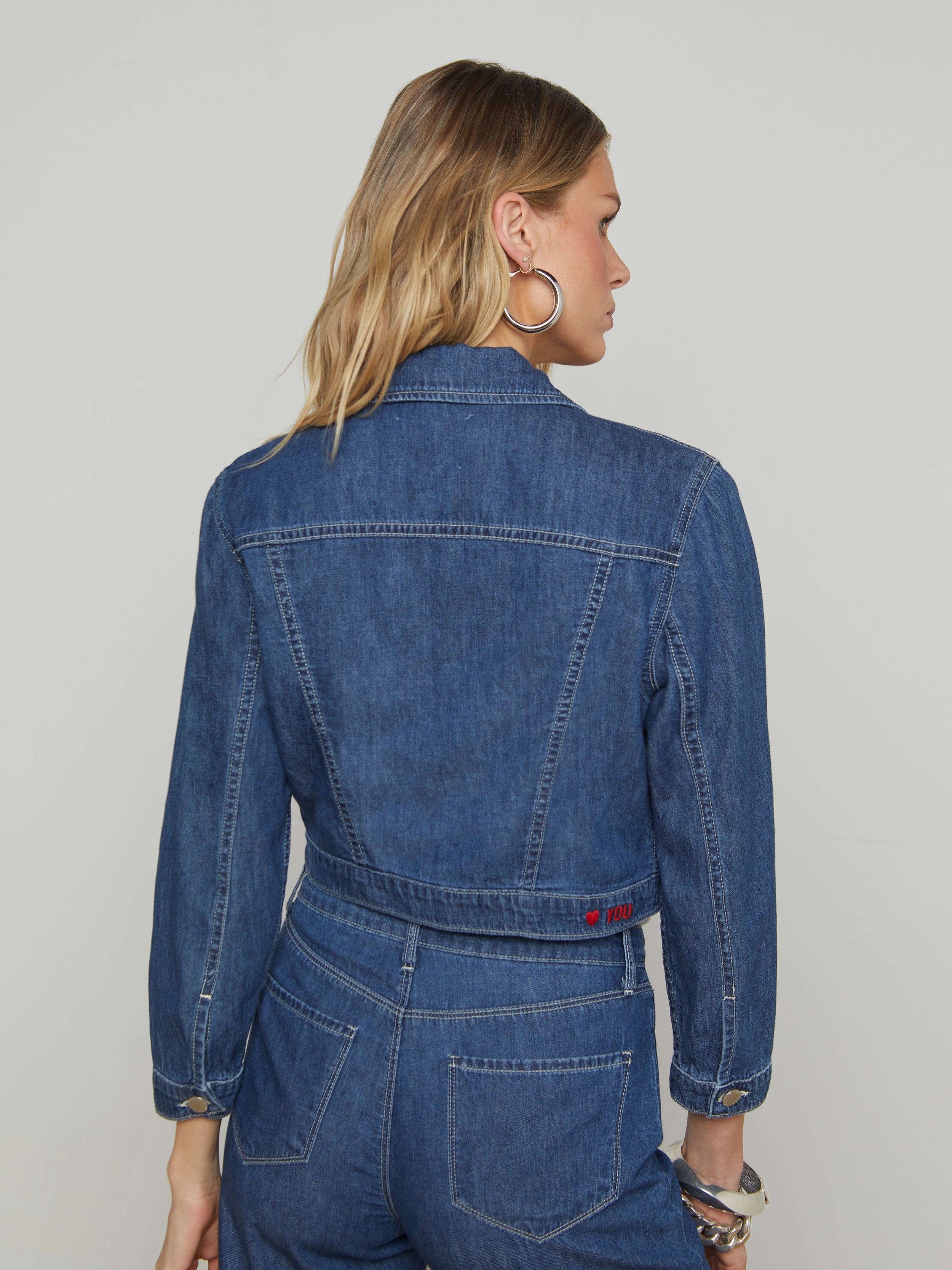 Koda Cropped Denim Jacket