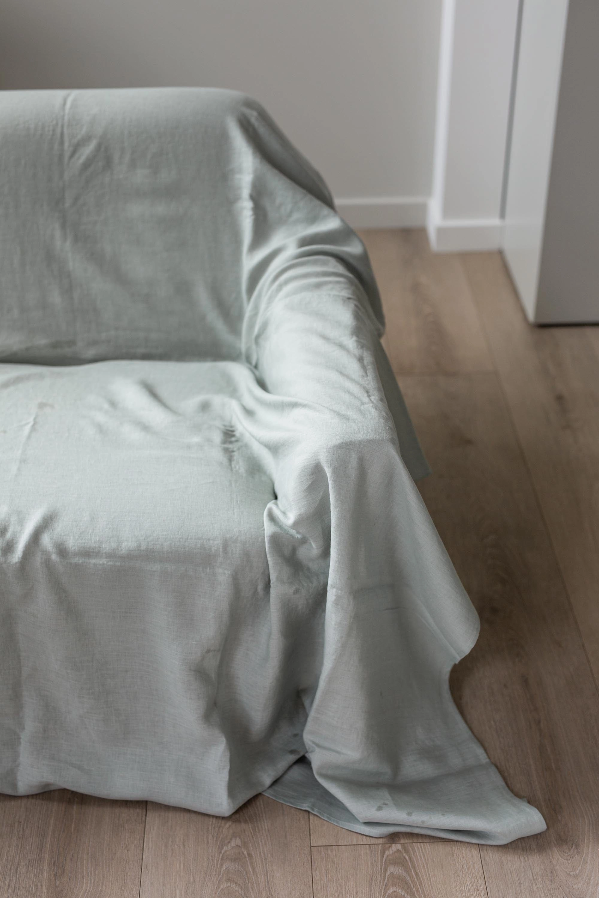 Linen Couch Cover | Multiple Colours
