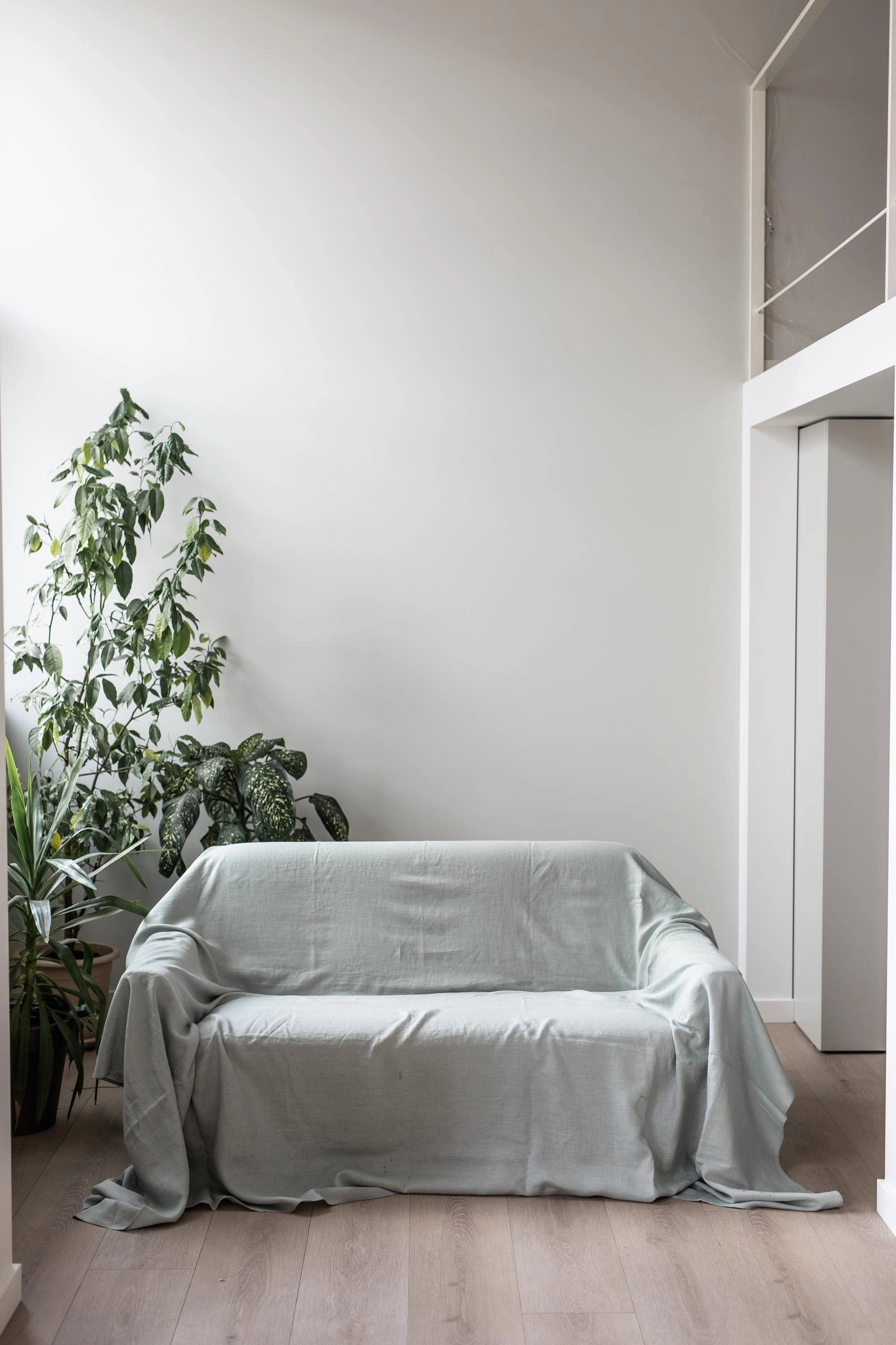 Linen Couch Cover | Multiple Colours