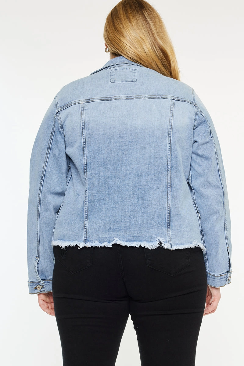 Loren Denim Jacket (Plus Size)