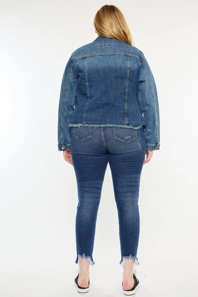 Loren Denim Jacket (Plus Size)