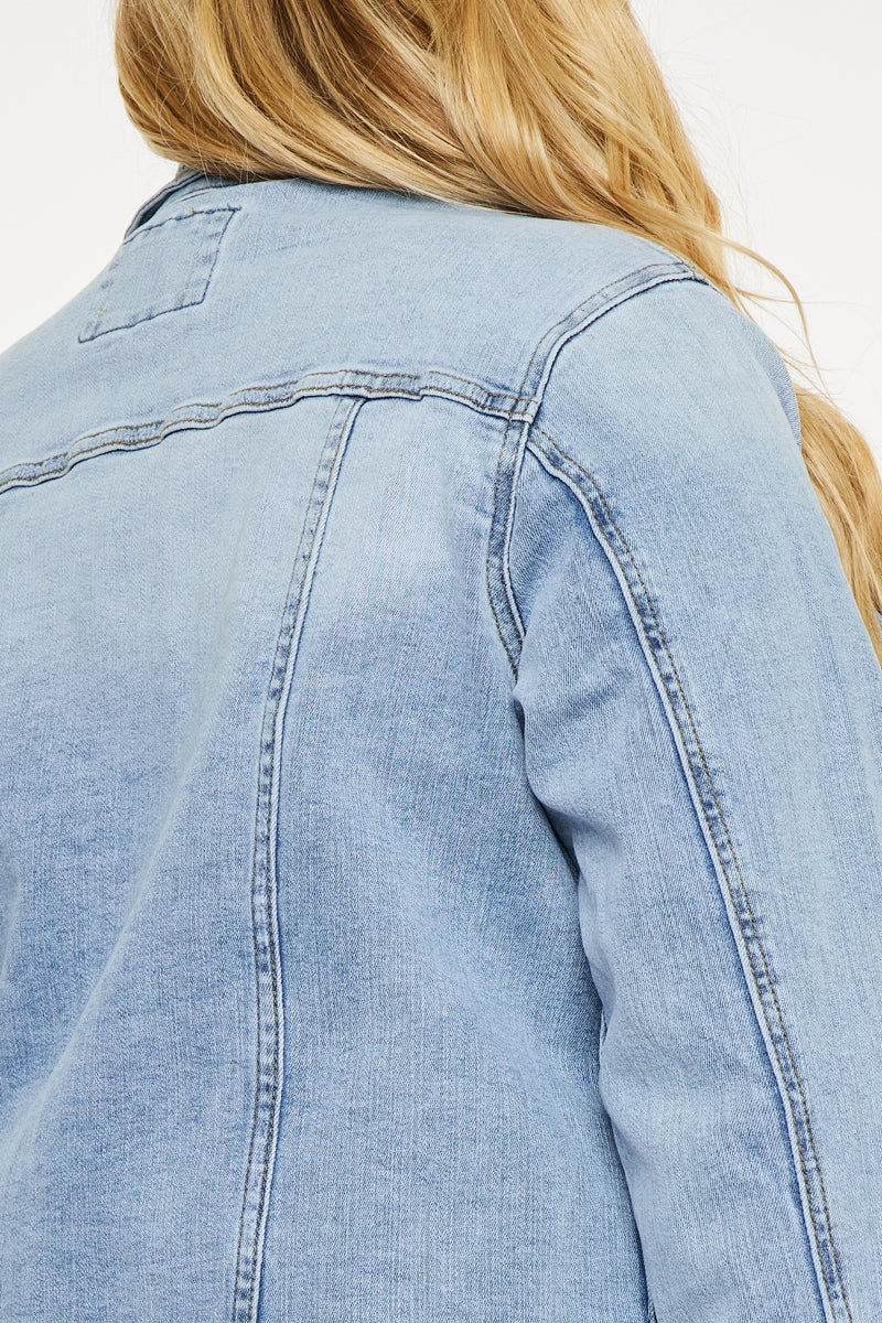 Loren Denim Jacket (Plus Size)