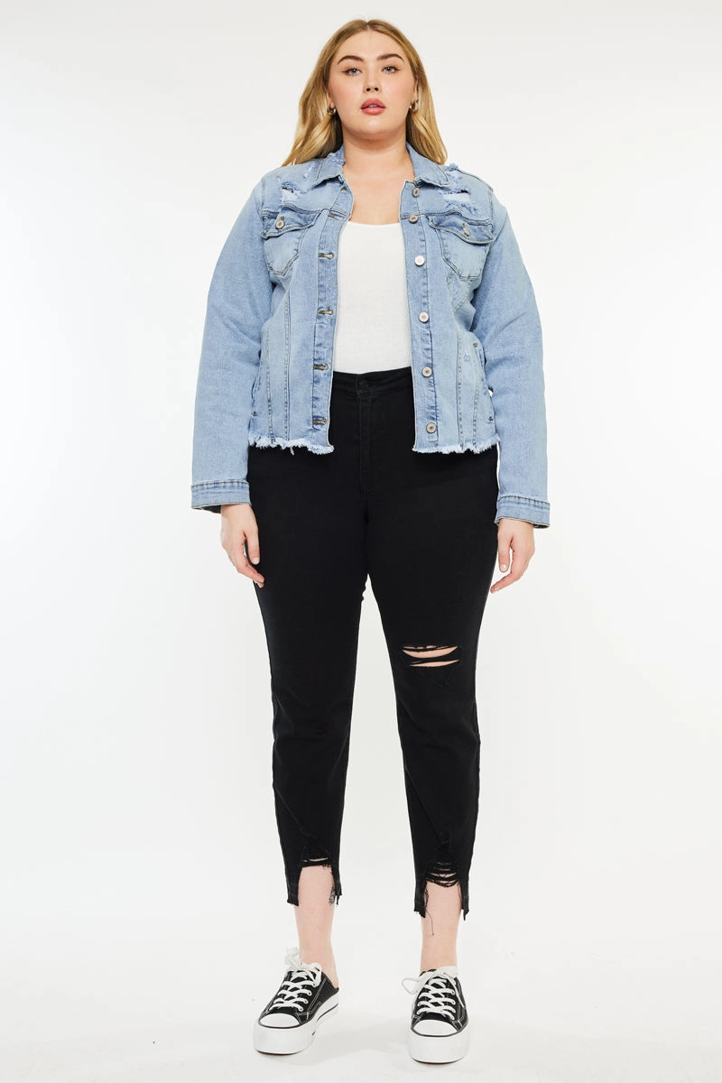 Loren Denim Jacket (Plus Size)